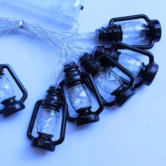 *LAST ONE* Campfire Lantern Hanging String Lights - Picture 7 of 9